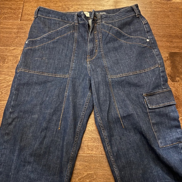 Pilcro Dark Blue Womens Jeans - Picture 4 of 4